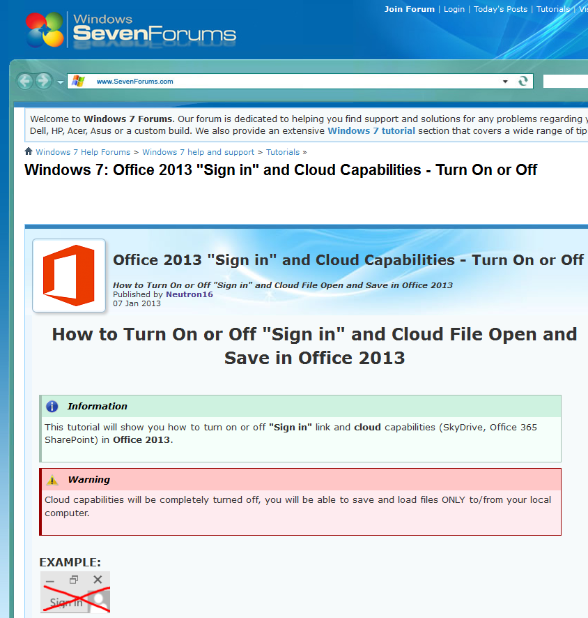 seven forums office 2013 sign in.PNG