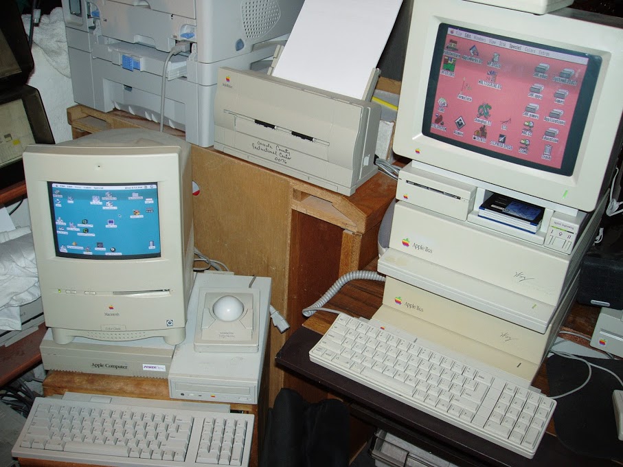 Apple IIGS networked to Color Classic IIGS with CC 2.JPG